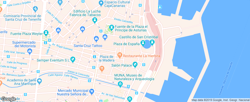 Отель Adonis Capital на карте Испании