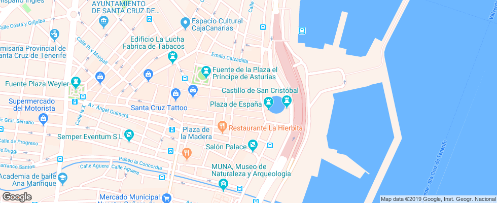 Отель Adonis Plaza на карте Испании