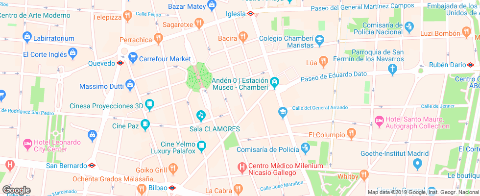 Отель Agora Juan De Austria на карте Испании