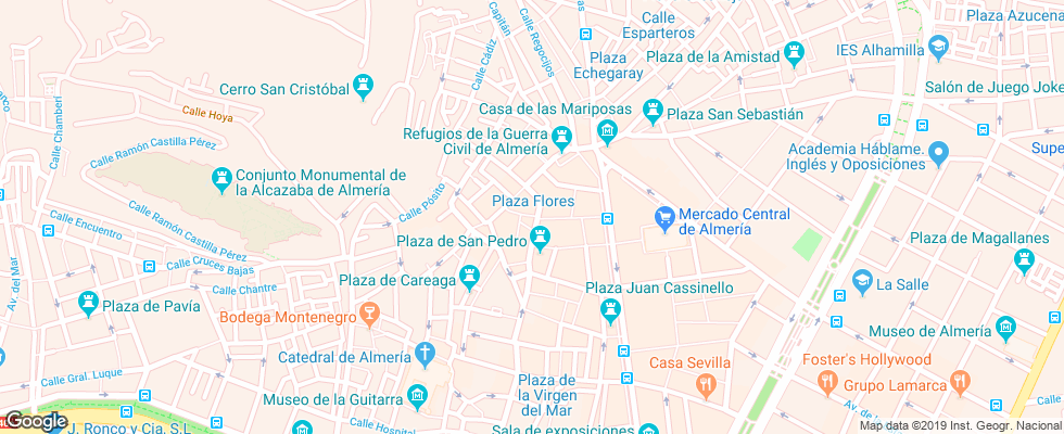 Отель Apartamentos Torreluz на карте Испании