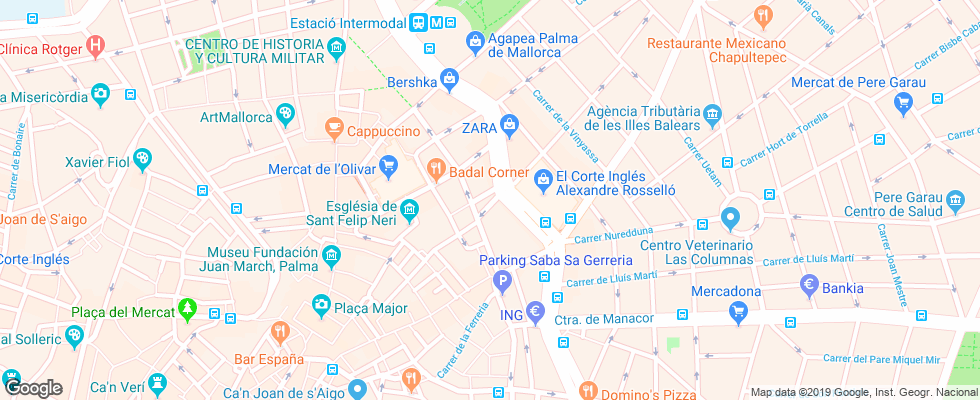Отель Casa Esteva Sensity на карте Испании