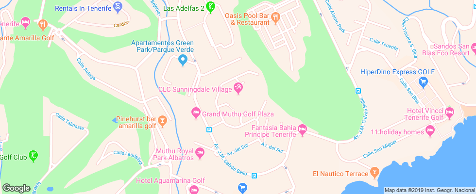 Отель Clc Sunningdale Village на карте Испании