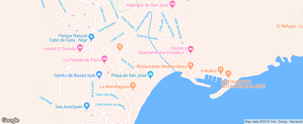 Отель Don Ignacio на карте Испании
