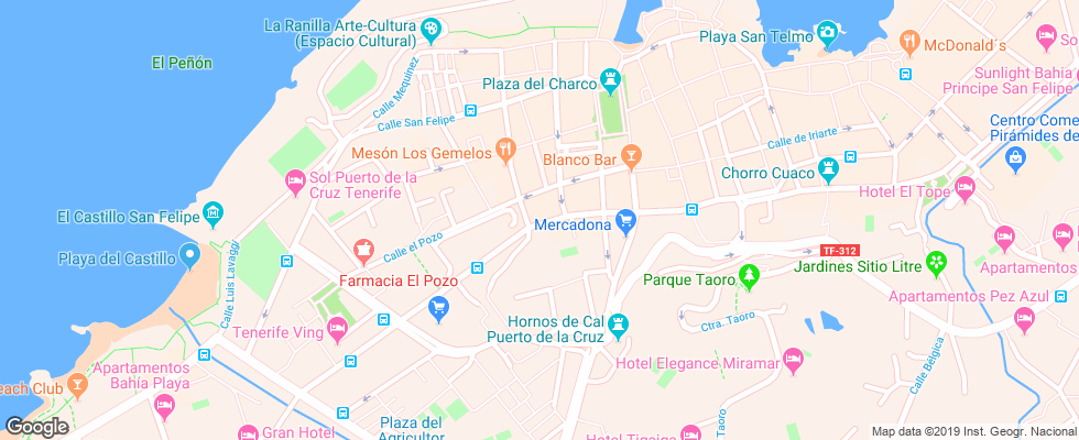 Отель Elegance Dania Park на карте Испании