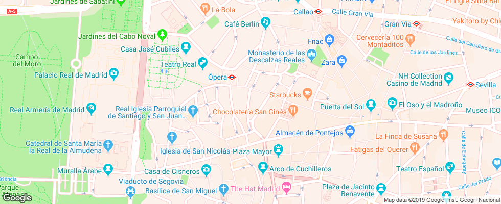 Отель Hostal Las Fuentes на карте Испании