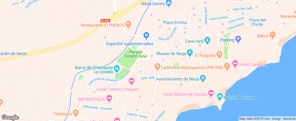 Отель Jimesol на карте Испании