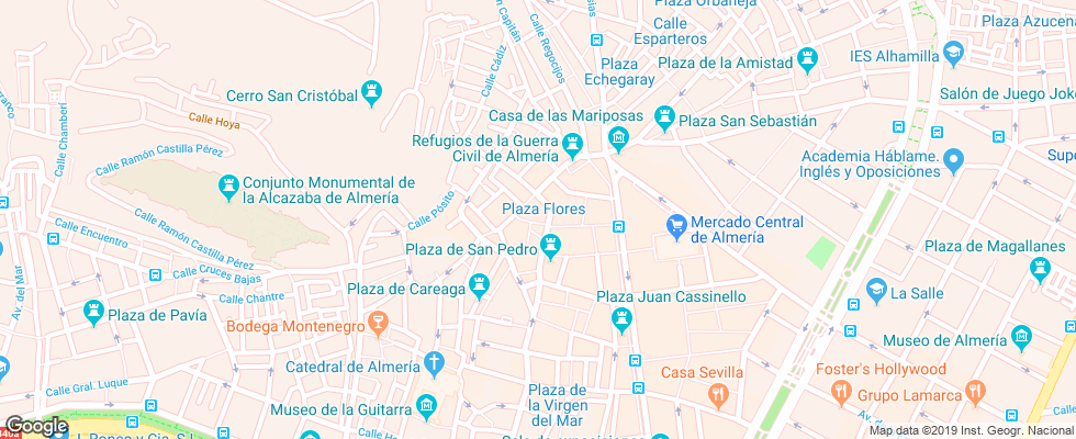 Отель Nuevo Torreluz на карте Испании