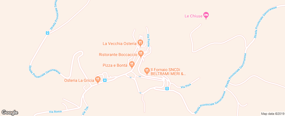 Отель Agriturismo Montebelli на карте Италии