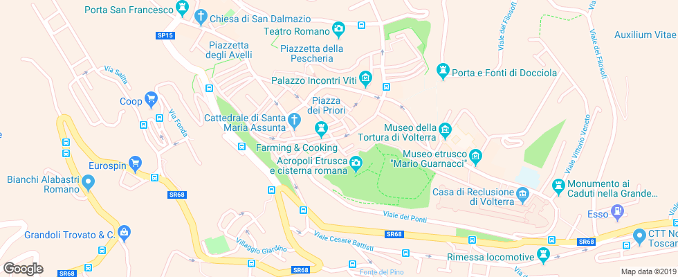Отель Albergo Nazionale на карте Италии
