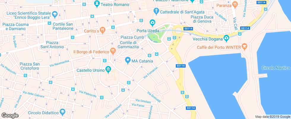 Отель Antica Dimora на карте Италии