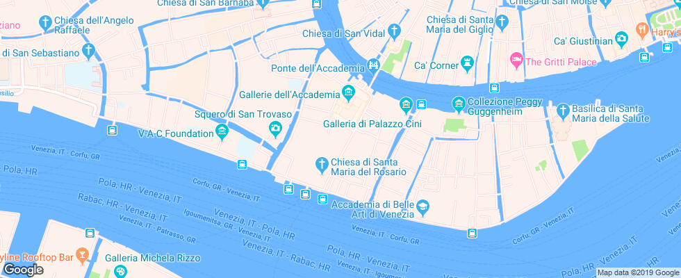 Отель Belle Arti на карте Италии