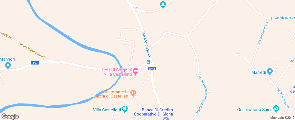 Отель Borgo Di Villa Castelletti на карте Италии