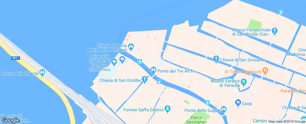 Отель Carnival Palace на карте Италии