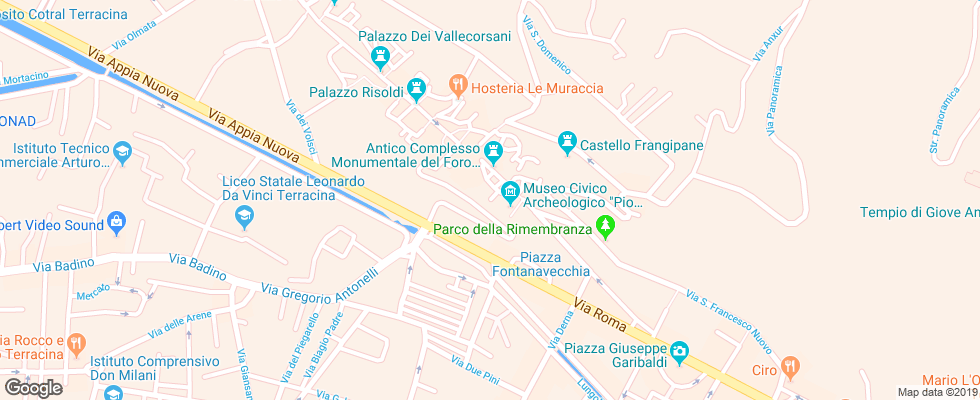Отель Dario Apt на карте Италии