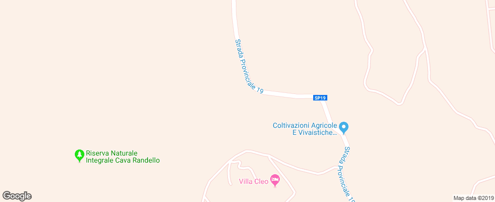 Отель Donnafugata Golf Resort Ragusa на карте Италии