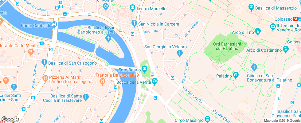 Отель Fortyseven на карте Италии
