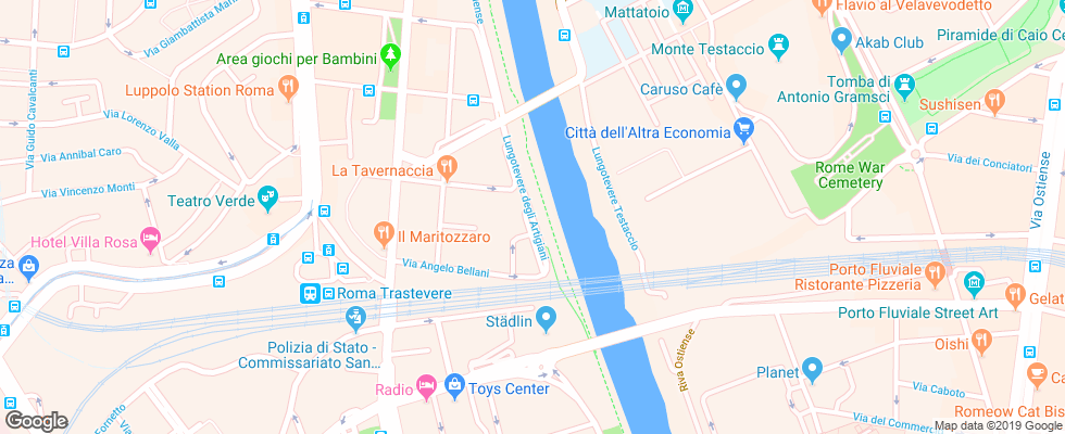 Отель Lungotevere Suite Apt на карте Италии