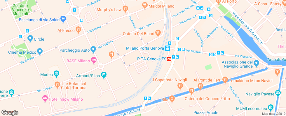 Отель Magna Pars Suites на карте Италии