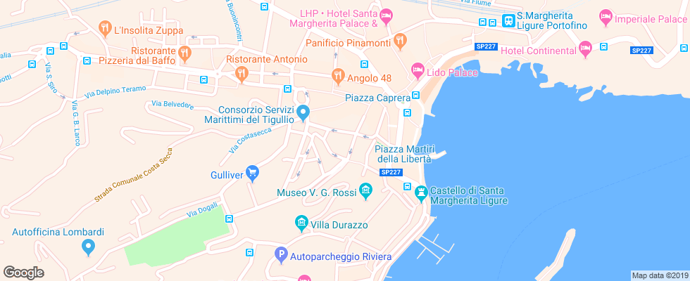 Отель Mediterraneo Emotional на карте Италии