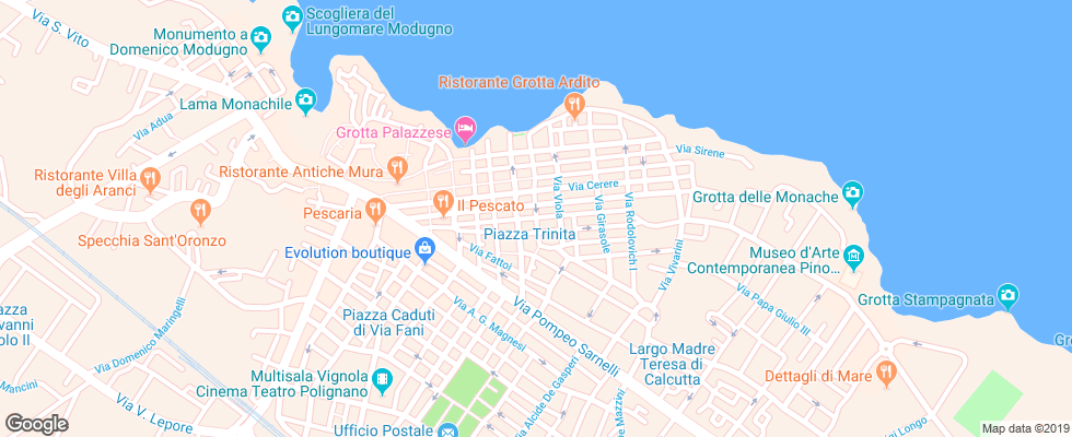 Отель Pietrablu Resort & Spa на карте Италии
