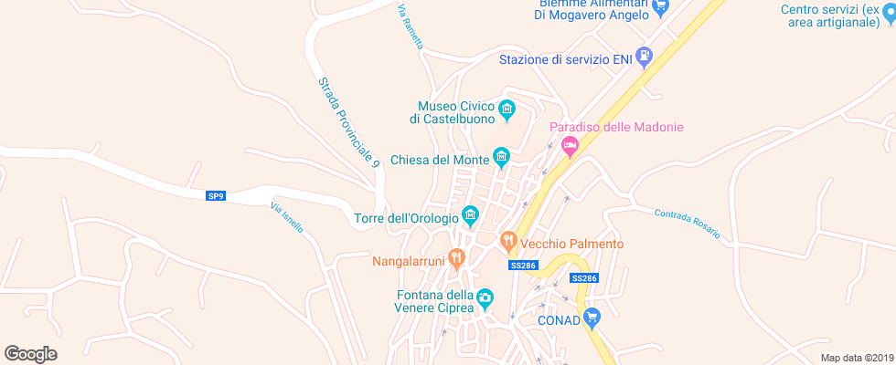 Отель Relais Santa Anastasia на карте Италии
