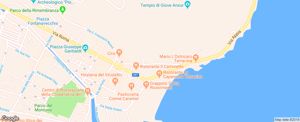 Отель Residence Marconi на карте Италии