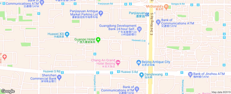Отель Beijing Henan Plaza на карте Китая
