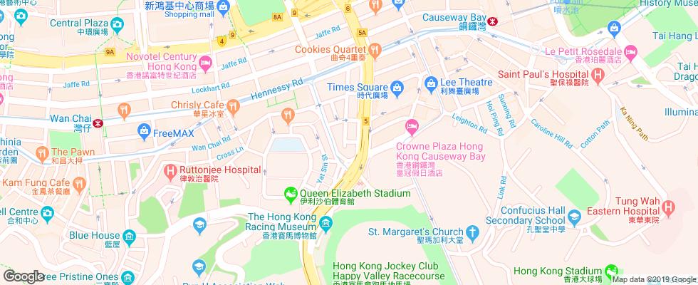Отель Best Western Hotel Causeway Bay на карте Китая