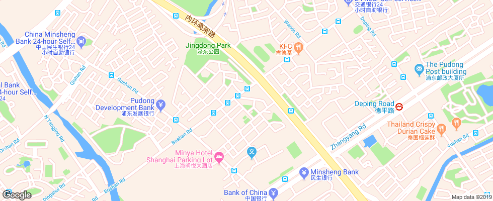 Отель Best Western Pudong Sunshine на карте Китая