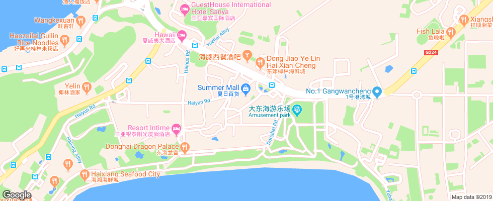 Отель Biboluo Hotel на карте Китая