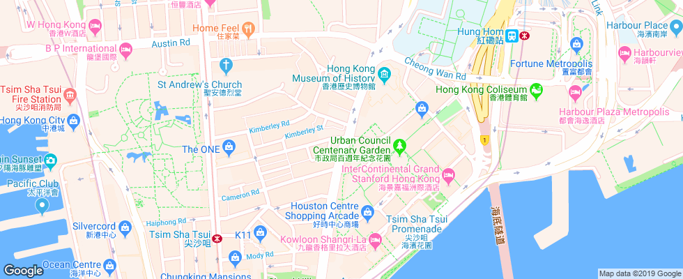 Отель Bw Plus Hotel Kowloon на карте Китая