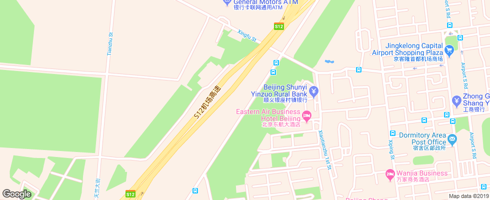 Отель Capital Airport Hotel на карте Китая