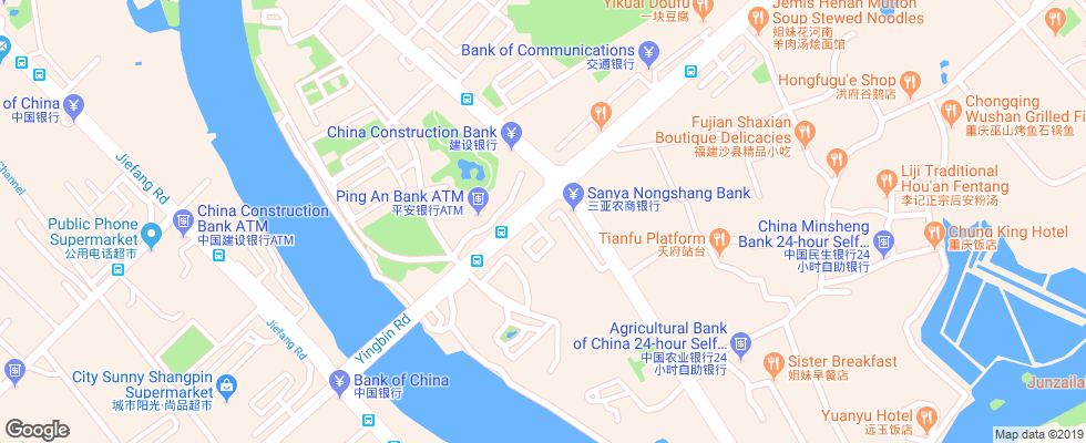 Отель Care Hotel Sunshine Collection на карте Китая