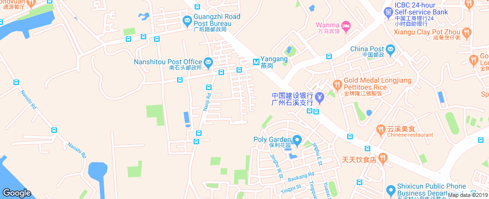 Отель Carefree на карте Китая
