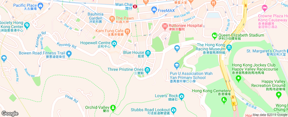 Отель Cosmo на карте Китая