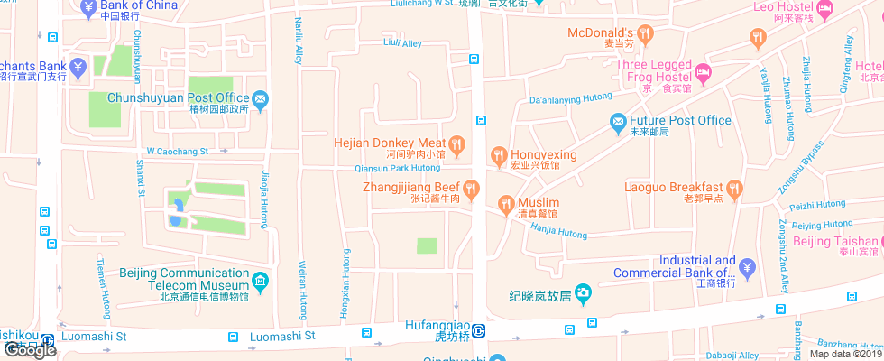 Отель Far East на карте Китая