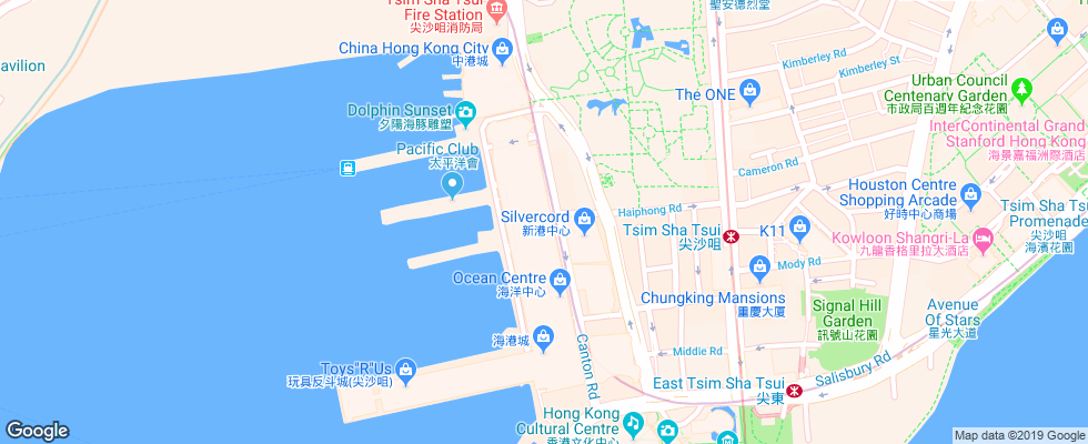 Отель Gateway на карте Китая