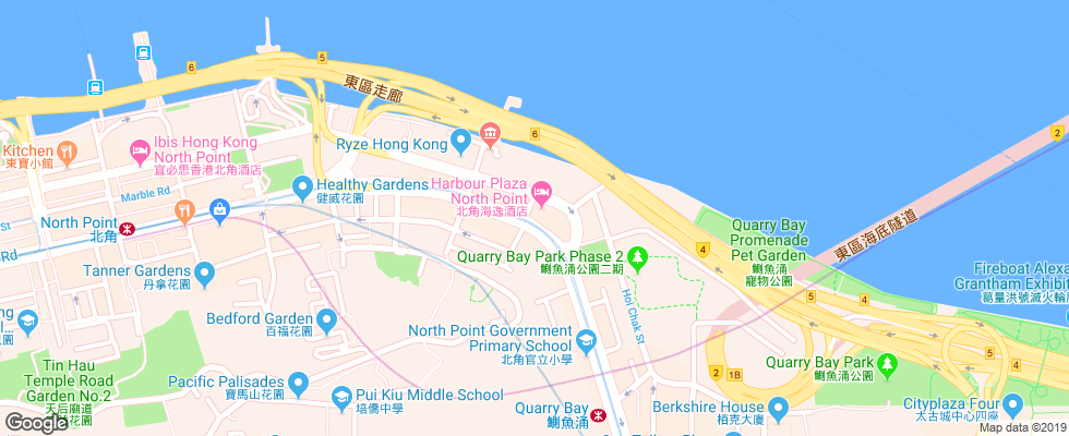 Отель Harbour Plaza North Point на карте Китая