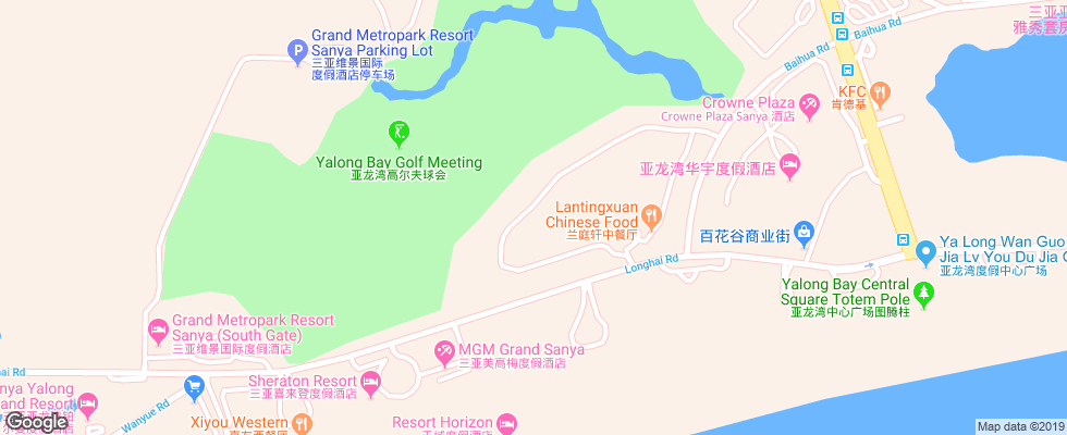 Отель Horizon Resort&spa Old Building на карте Китая