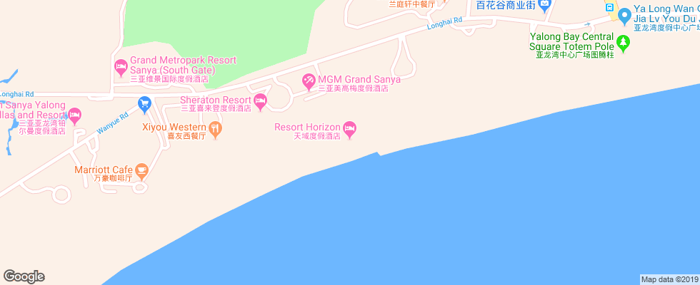 Отель Horizon Resort New Building на карте Китая
