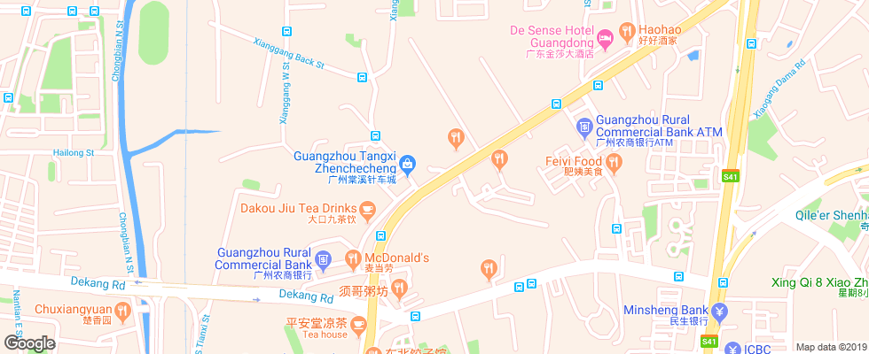 Отель Horizontal на карте Китая