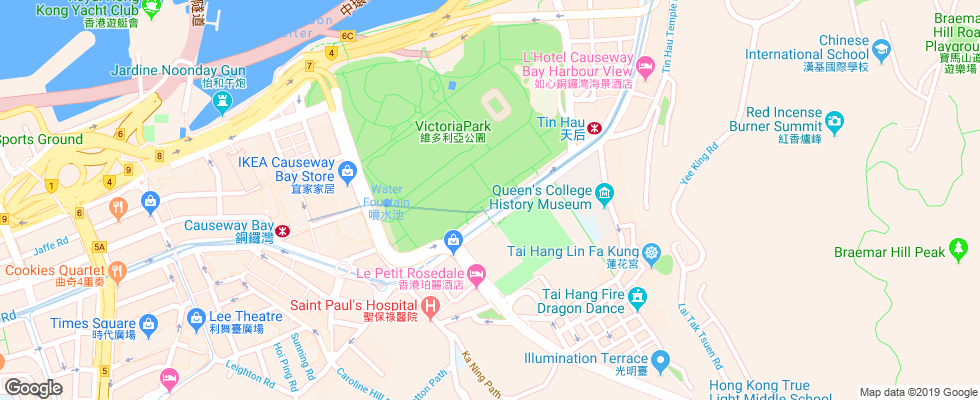 Отель Newton Place на карте Китая