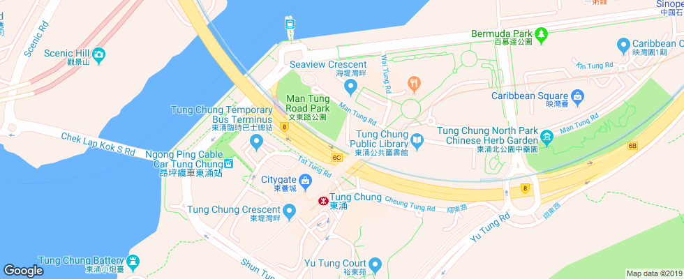 Отель Novotel Citygate на карте Китая