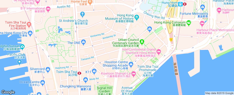 Отель Park на карте Китая