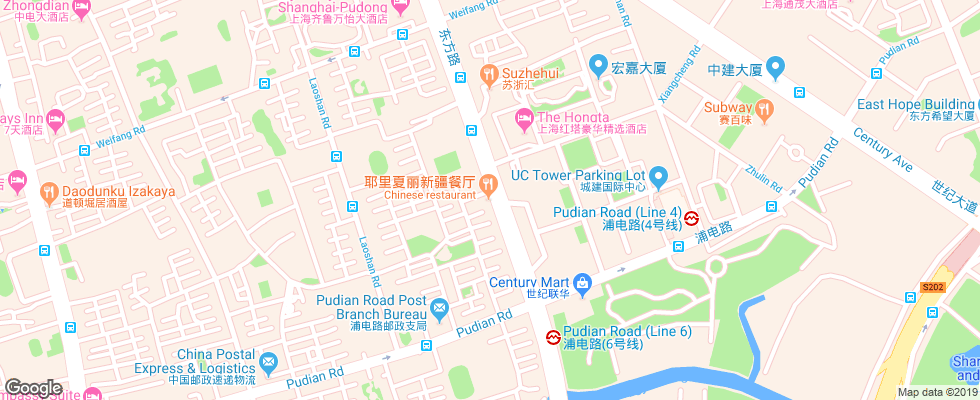 Отель Yiting 6+E Hotel на карте Китая