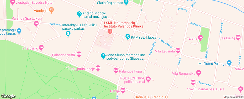 Отель Guest House 777 на карте Литвы