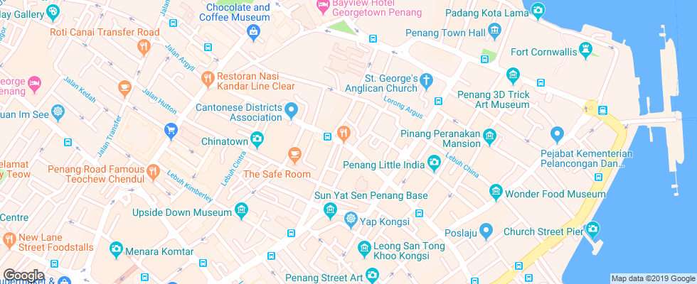 Отель D Mo Inn на карте Малайзии