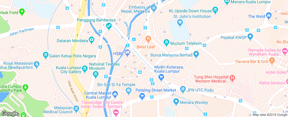 Отель Micasa All Suite на карте Малайзии