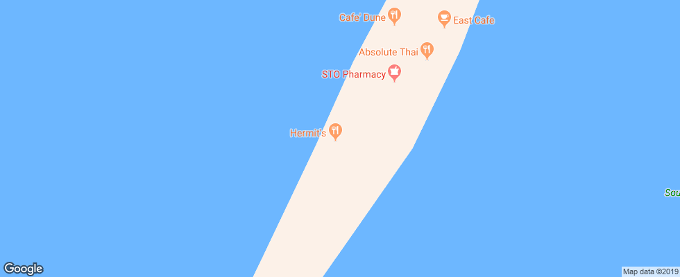 Отель Tme Retreats Dhigurah на карте Мальдив