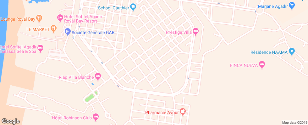 Отель Timoulay Hotel & Spa на карте Марокко